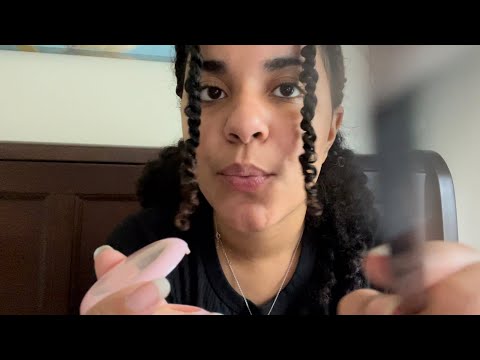 ASMR doing your makeup for the first day of school!!💄📚(fast and aggressive ⚡️