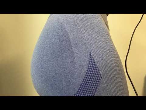 ASMR - Leggings Fabric Rubbing and Scratching Tight Pants