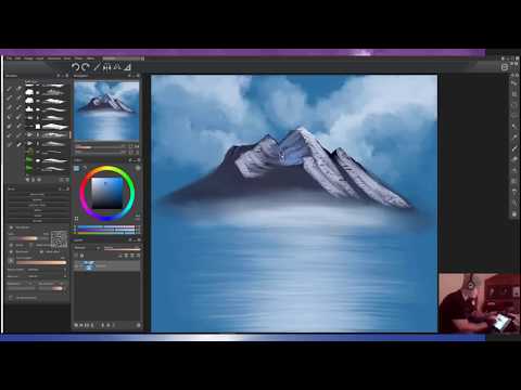 ASMR   Digital Bob Ross relaxing