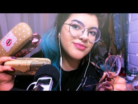 ASMR CHILE/ESPAÑOL - Glasses HAUL + GRWM 💄 Maquillaje para lentes 👓 (susurrado)