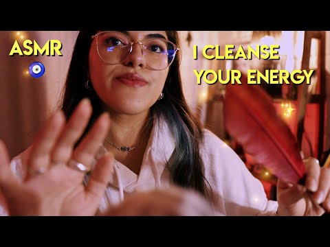 ASMR REIKI ✨ For when you're feeling stuck 🧿 open up to new beginnings 🌧 with rain sounds