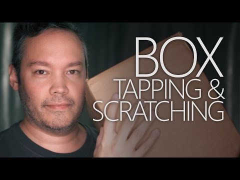 Cardboard Box Tapping & Scratching ~ ASMR/Binaural