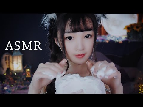 【ASMR  直播錄像vol 36】夜聽觸發音，採耳吸管木塊泡沫滴水漏