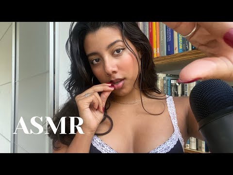 ASMR melting your stress away (spit painting, mouth sounds and kisses)