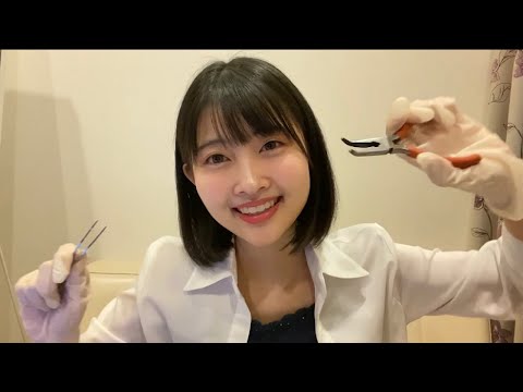 【ASMR】歯医者さんロールプレイ【歯の大切さを実感できる治療】