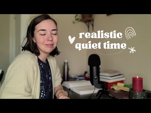 Cosy Bible Study | Realistic Quiet Time Routine 🧡 Christian ASMR