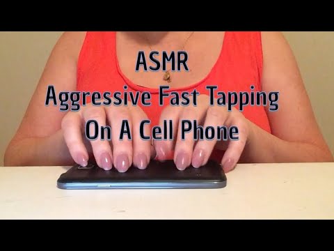 ASMR Fast Aggressive Tapping On A Cell Phone(No Talking After Intro)