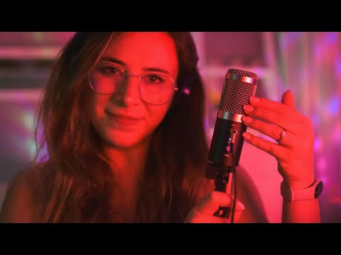 ASMR New Mic Test! mic scratching, fast tapping & scratching, lid sounds.. (whispers)