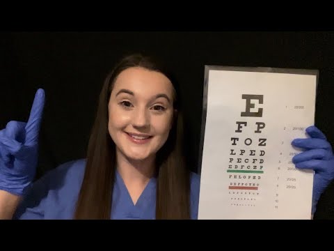 ASMR | Eye Exam Roleplay ~ Vision & Colour Deficiency Test | ASMRMAS DAY 12