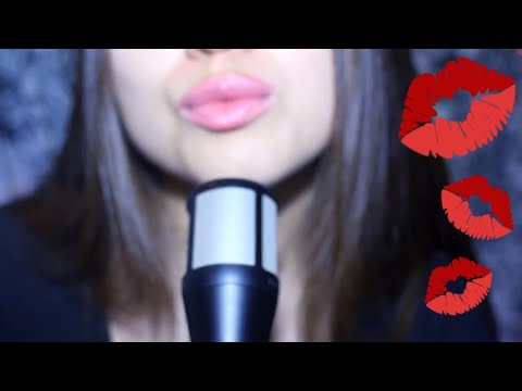 ASMR KISSES | Face Touching | Breathing | Positive Affirmation {English}{Russian}{Chinese}