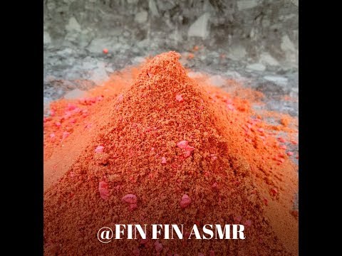 ASMR : Crumbling Red Sand! #33