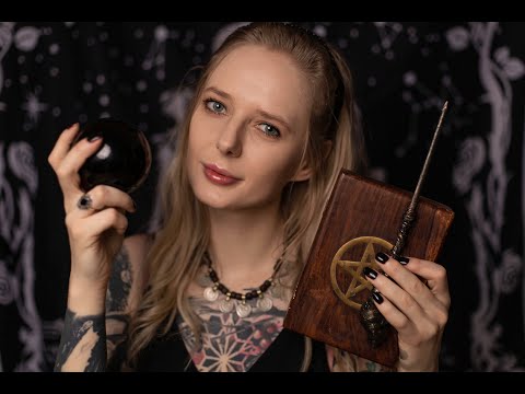 [ASMR] Witchy Altar Tour / Softly Spoken, Tapping, Scratching, Tingles