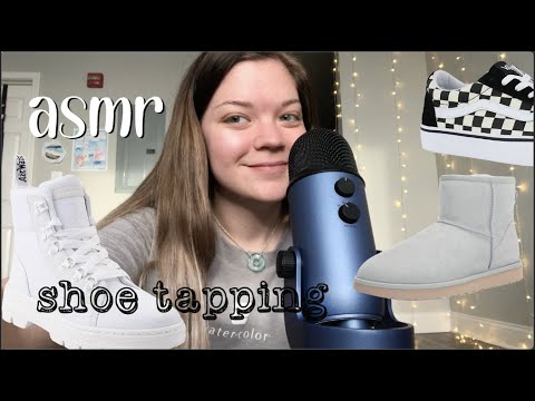 asmr shoe tapping ~ my favorite shoes!!! 👟 (uggs, doc martens, vans, etc.)