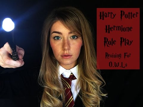 ASMR Harry Potter Hermione Cosplay Role Play | It's LeviOsa not LevioSA! ϟ 🔮 ❾¾