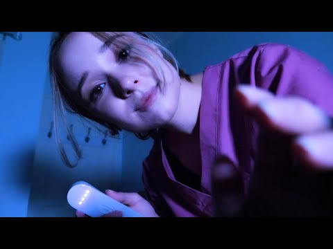 ASMR Night Nurse Takes Care of You in Bed 💕 Redressing Your Burn, Staying w/ You as You Fall Asleep💤