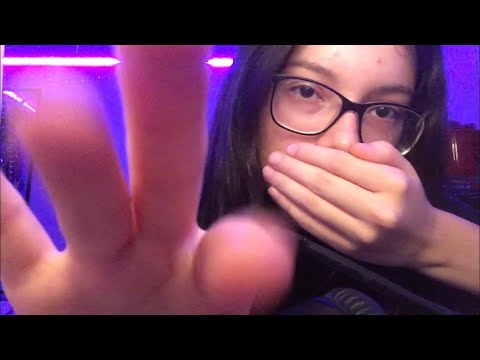 ASMR | CUPPED WHISPERS + HAND MOVEMENTS