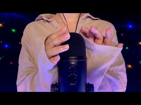 ASMR - Microphone Rubbing & Fabric Sounds [No Talking]