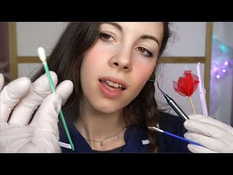 ASMR Inner & Outer EAR CLEANING (Many Tools For XTRA Tingles)