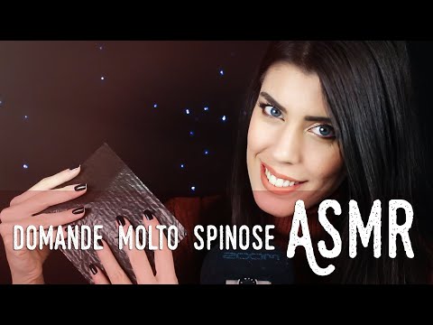 ASMR ita - 🤭 UNCONVENTIONAL TAG · 18 domande SPINOSE (Whsipering)