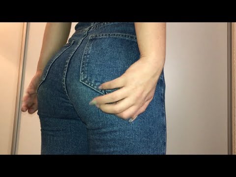 АСМР Скретчинг по Одежде Звуки джинс || ASMR Clothes Scratching
