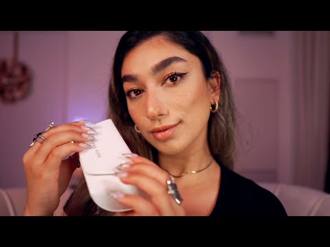 ASMR | SLOW & GENTLE Long Nail Tapping (very minimal/no whispers)