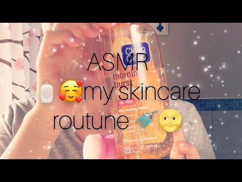 [ASMR] my skincare routine