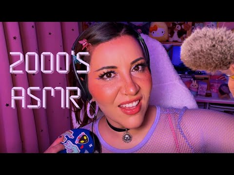 ASMR - early 2000’s girlie does your tingly makeup 🦋💿💕