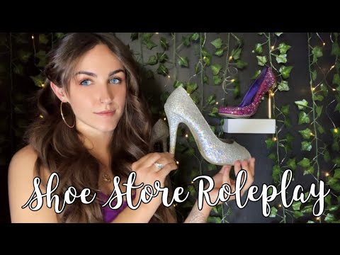 Shoe Store Role Play - Take our Shoe Tour! 👠 Soft Speaking/Whispering, Fast Tapping, Scratching