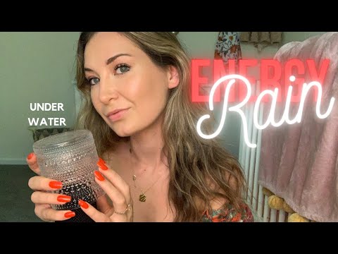ENERGY RAIN ASMR, but you're under water! Fall Asleep in 15 Minutes