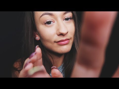 [ASMR] Face Stroking & Up-Close Whispered Affirmations ♡