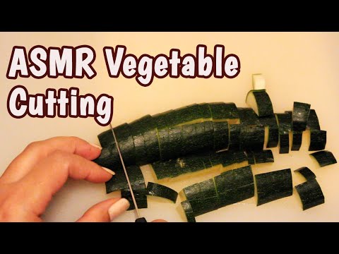 ASMR cutting Vegetables