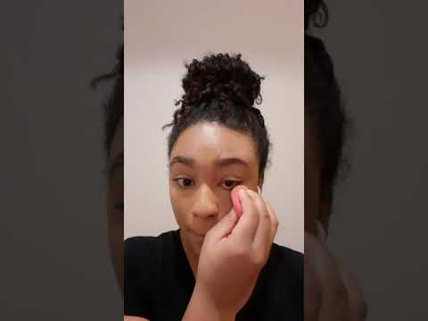 ASMR Trying out Fenty beauty 370 concealer and foundation/ no talking (Wrong SHADE)
