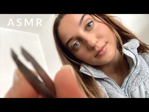 ASMR Doing Your Eyebrows | Personal Attention // Up Close