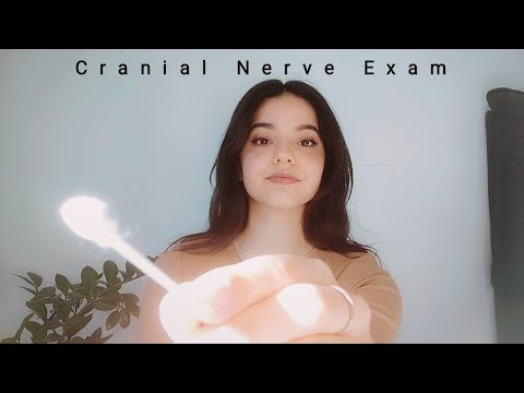 ASMR | Cranial Nerve Exam 👩🏻‍⚕️