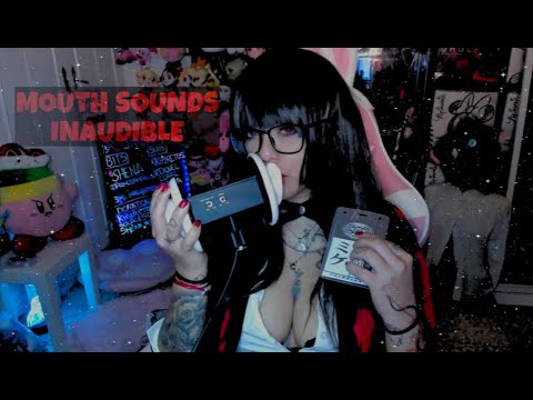 ASMR MOUTH SOUNDS, INAUDIBLE Y BESITOS😘