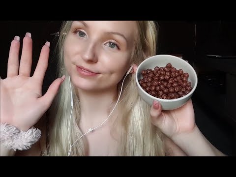 ASMR Crunchy Cereal - Eating - Crunch - Tingles - 3D Surround Sound Binaural Microphone