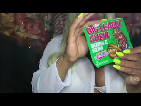 ASMR Gum Chewing Sexy Sensual Tingles