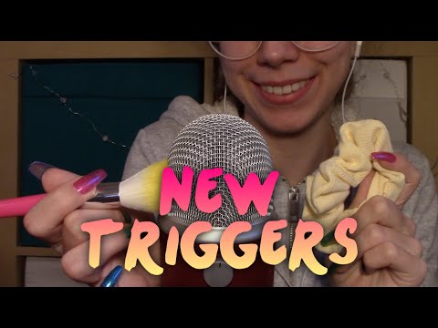 ASMR || These NEW triggers will melt your brain! 💝✨ (brushing, tapping, ...)