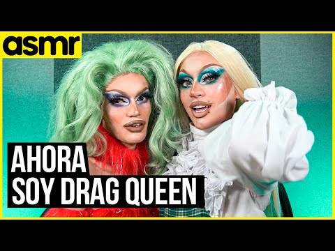 ASMR drag queen maquillaje para dormir con Aquarella Deelicious ASMR español