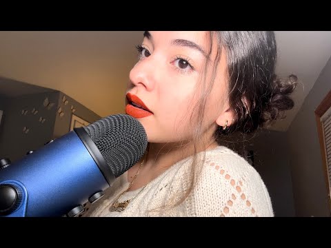 ASMR - close up whisper ramble, let’s catch up
