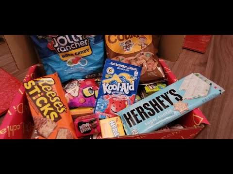 Whispered ASMR Unboxing USA Candy / Chocolate Mystery Box (Throne Gifts Wish List Gift! )