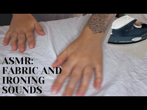 ASMR: Fabric and Ironing Sounds - NO Talking