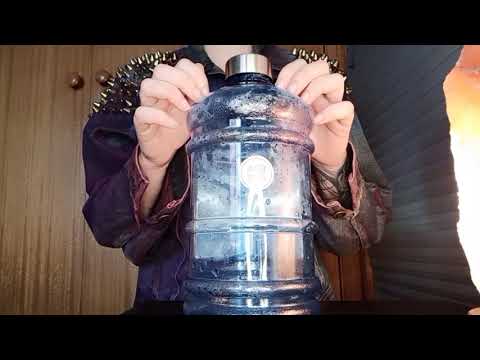 ASMR Plastic Water Bottle Tapping & Scratching (Full, Half & Empty) (No Talking)