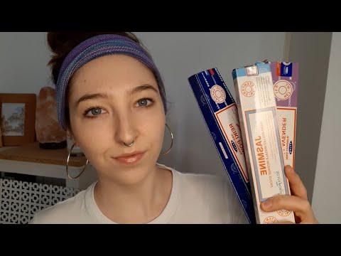 ASMR relaxing you with smoke & whispers + incense haul