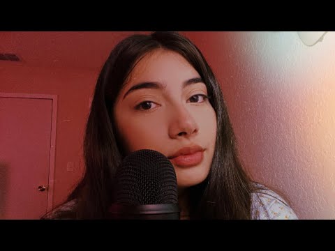 ASMR | custom triggers *fingetip tapping, mic triggers, mouth sounds etc*