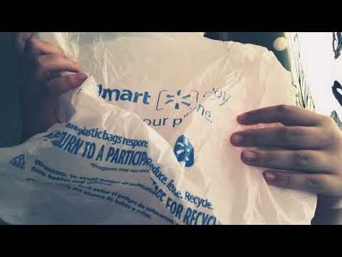 ASMR - plastic bag crinkling
