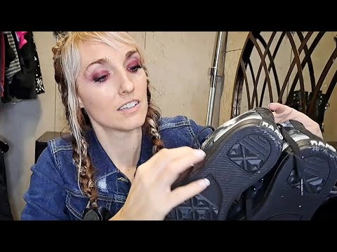 ASMR Thrift Store Role Play | Shoes 👠 | Typing | Tingles | Relaxing