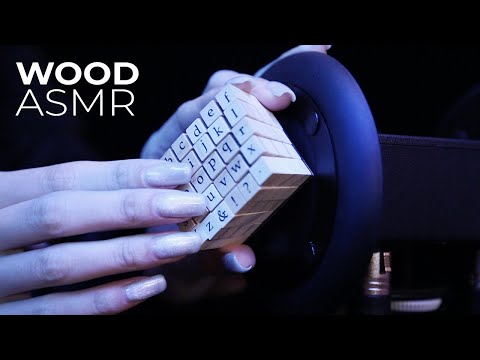 ASMR Wood Triggers for Complete Relaxation (No Talking)