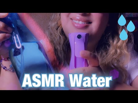 ASMR| The BEST most underrated Water sounds +spraying 💦| Intense water sounds 💧💦💦