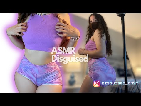 ASMR💜Relaxing triggers but while doing an at home workout!